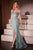 Off-the-shoulder Sequin Evening Dress La Divine CM373