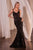 Fitted Sequin Evening Dress CR381