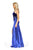 Strapless Velvet Formal Dress By Jovani 23942