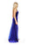 Strapless Velvet Formal Dress By Jovani 23942