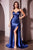 Soft Satin Fit and Flare Gown La Divine KV1119