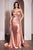 Soft Satin Fit and Flare Gown La Divine KV1119