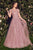 Andrea and Leo Couture MA108  Long Sleeves Tulle Gown