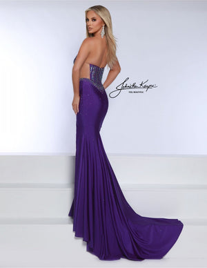 Johnathan Kayne 3001 Crystal Embellished Gown