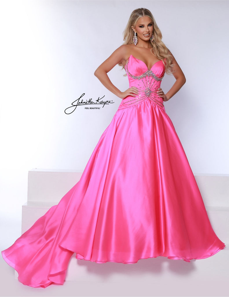 Johnathan Kayne 3045 Strapless Ball Gown