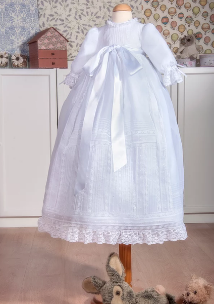 Ready to Ship Size 6 months Swiss Organdy Christening Gown 035 ...