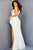 One Shoulder Stone Bust Embellishment Prom Gown Jovani 09045