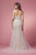 Lace Applique Off Shoulder Long GownWedding Gown By Nox Anabel E441