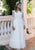 Long Sleeves Floral Sash Spanish Communion Gown Amaya  557007