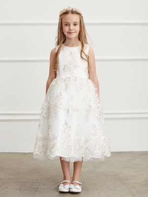 Ivory Flower girl dress