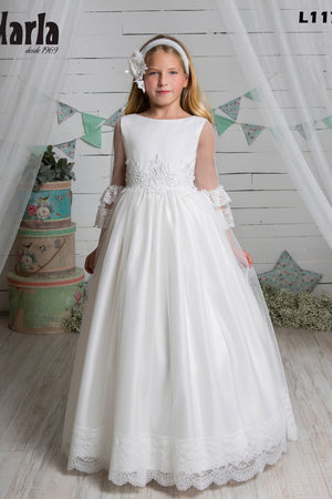 Spanish Communion Gown Marla L117