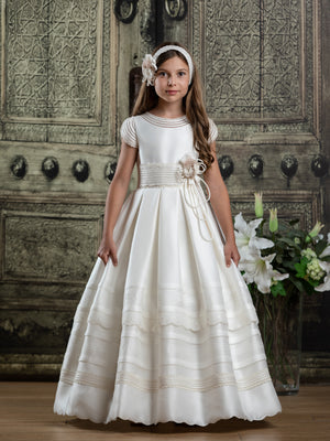 Hannibal Laguna Silk Spanish Communion Gown R301