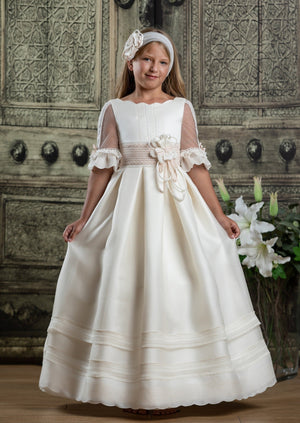 Silk First Communion Gown