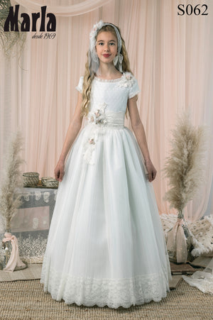 Spanish Communion Gown Marla S062