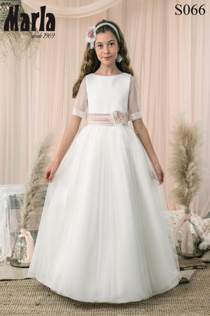 Spanish Communion Gown Marla S066