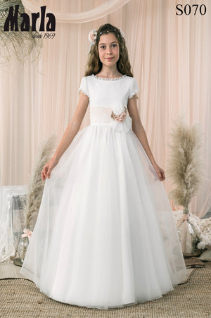 Spanish Communion Gown Marla S070