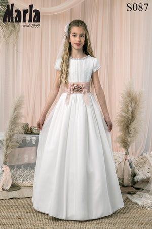 Spanish Communion Gown Marla S087