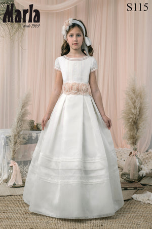 Spanish Communion Gown Marla S115