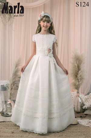 Spanish Communion Gown Marla S124