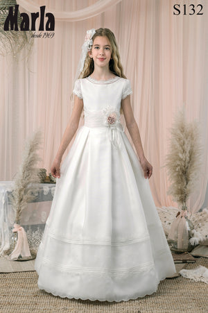 Spanish Communion Gown Marla S132