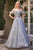 Andrea & Leo A1092 Ribbon Appliques Tulle Long Gown