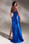 Strapless Corset Stone Embellishment Satin Prom Gown CDS419