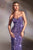 Fully Sequined Strapless Prom Gown CH151