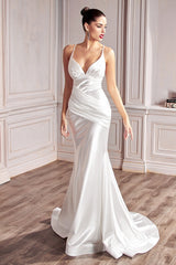 Stretch Satin Wedding Dresses